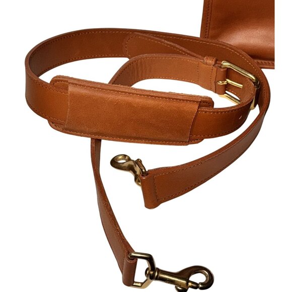 Vintage Coach Tan turn lock Leather Express Case Briefcase messenger Bag - Picture 12 of 16